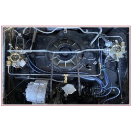 NEW CARBURETOR THROTTLE LINKAGE KIT - 2 CARBS