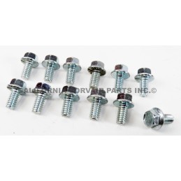 NEW SET (12) 3/8 HEX MACHINE SCREWS