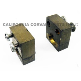 USED CARBURETOR CROSS SHAFT BEARING BLOCKS