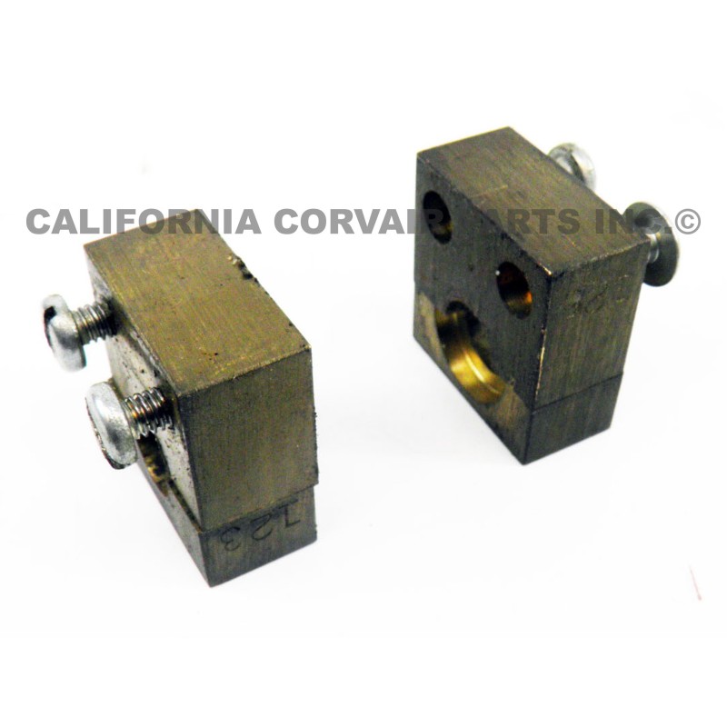 USED CARBURETOR CROSS SHAFT BEARING BLOCKS