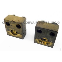 USED CARBURETOR CROSS SHAFT BEARING BLOCKS