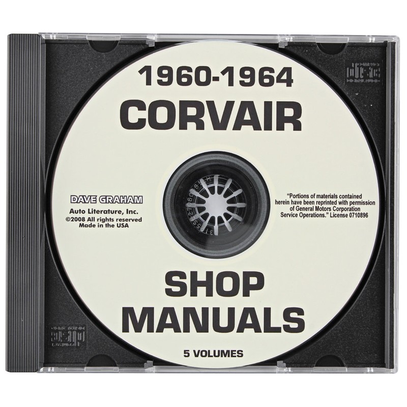 NEW DIGITAL 1960-64 SHOP MANUALS