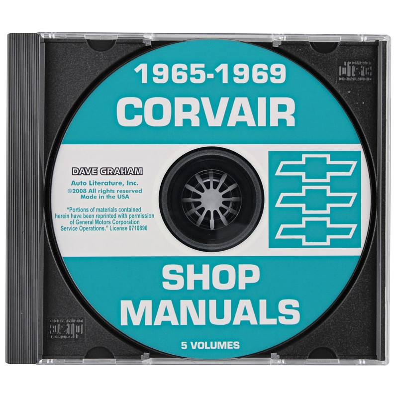 NEW DIGITAL 1965-69 SHOP MANUALS