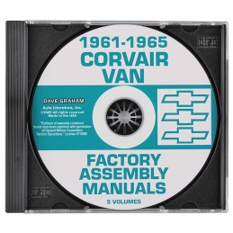NEW DIGITAL 1961-65 VAN ASSEMBLY MANUALS