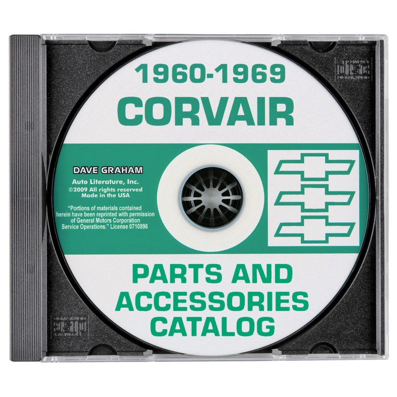 NEW DIGITAL 1960-69 PARTS & ACCESSORIES CATALOGS