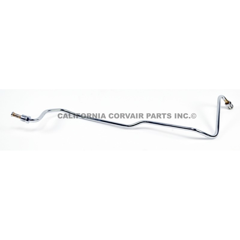 NEW TURBO OIL FEED LINE - CHROME
