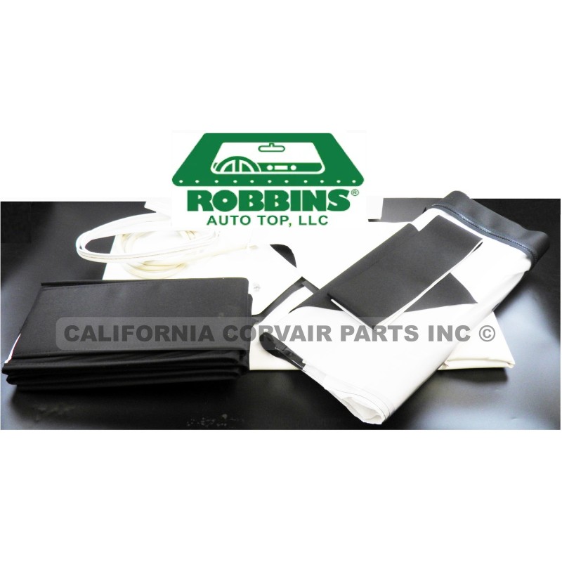 NEW 1965-69 CONVERTIBLE TOP KIT - WHITE