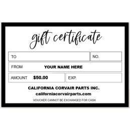 GIFT CARD - $50.00
