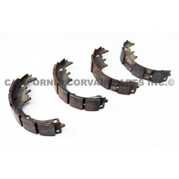 USED DELCO FRONT METALLIC BRAKE SHOES - 1965-69