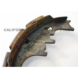 USED DELCO METALLIC FRONT BRAKE SHOES - 1965-69