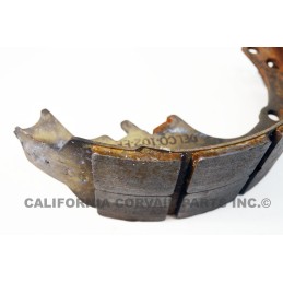 USED DELCO METALLIC REAR BRAKE SHOES - 1965-69