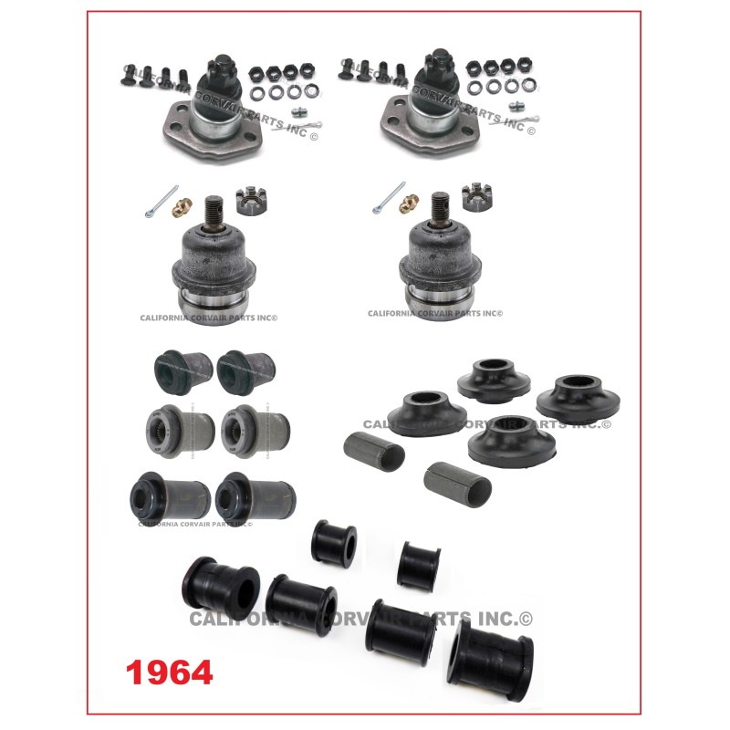 NEW FRONT SUSPENSION KIT - 1964