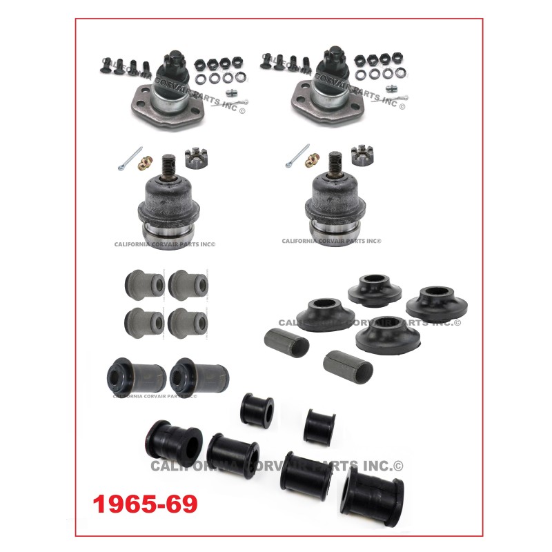 NEW FRONT SUSPENSION KIT - 1965-69