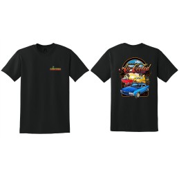 BLACK CALIFORNIA CORVAIRS AIR COOLED CLASSIC - X LARGE