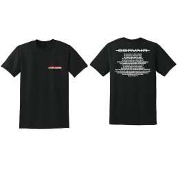 BLACK CALIFORNIA CORVAIRS FACTS & FICTION - X LARGE
