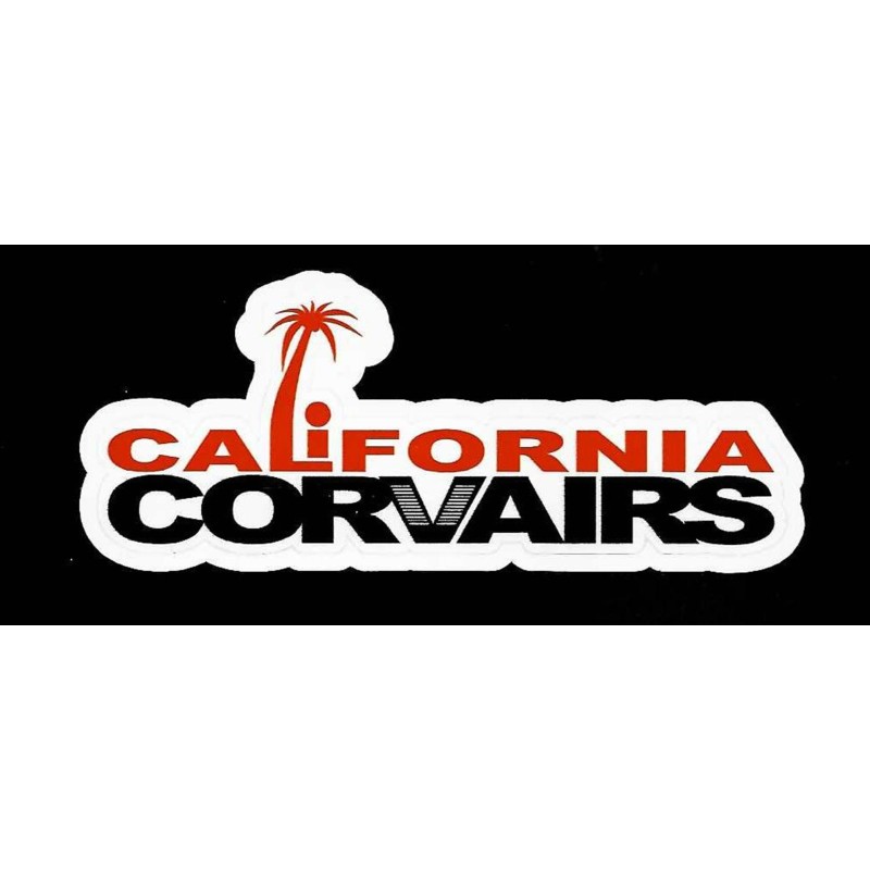 NEW CALIFORNIA CORVAIRS ORIGINAL DECAL