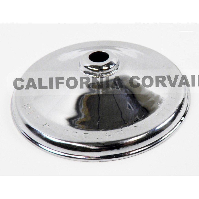 CHROME PLATED MASTER CYLINDER LID - 1962-63