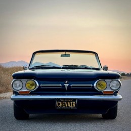 SET (2) 1962 GRILLE BAR BLACK DETAIL STICKERS