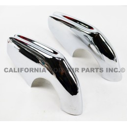 RECHROMED FRONT BUMPER GUARDS - 1960-64