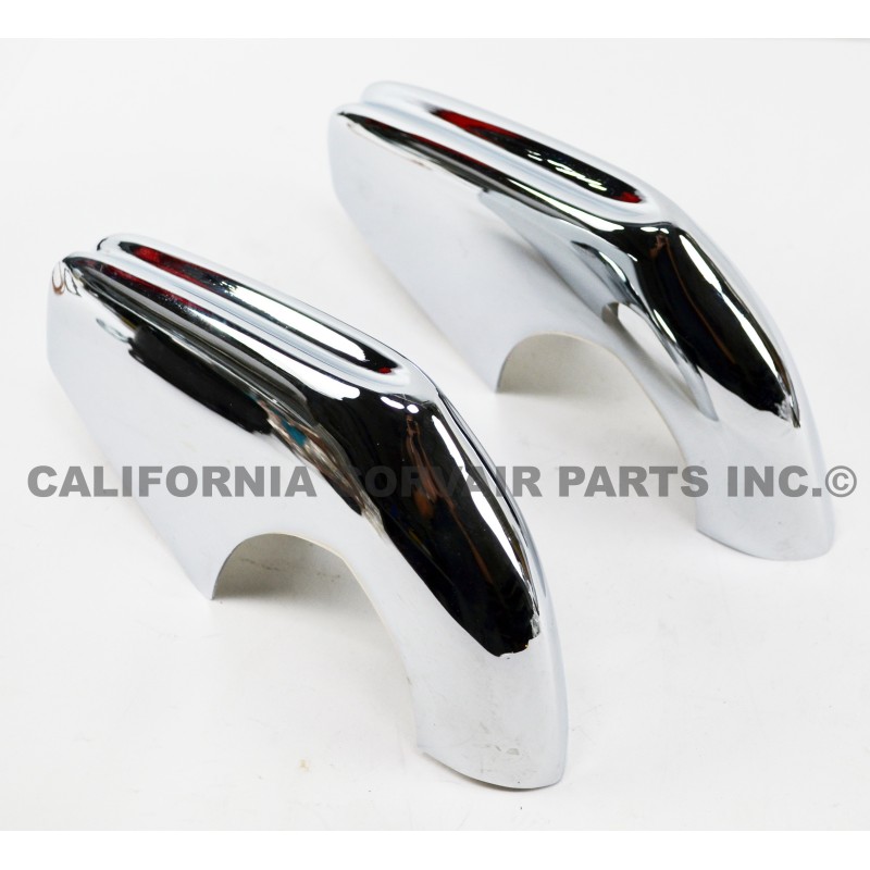 RECHROMED FRONT BUMPER GUARDS - 1960-64