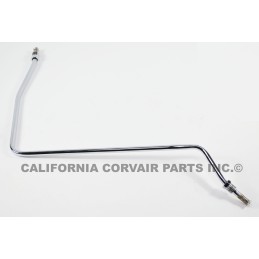 NEW TURBO FUEL PUMP TO FILTER GAS LINE - CHROME