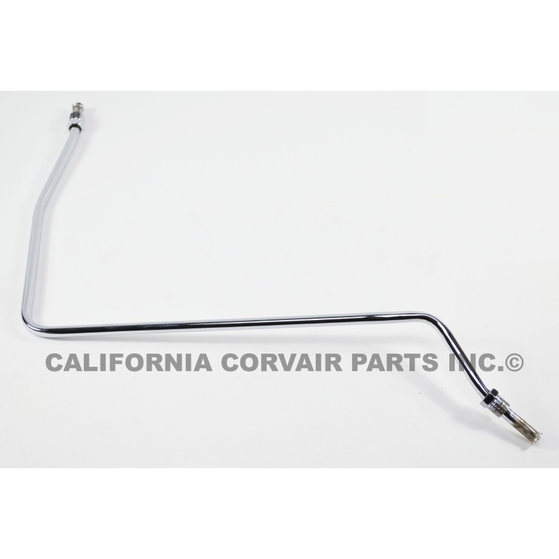 NEW TURBO FUEL PUMP TO FILTER GAS LINE - CHROME