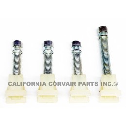 NEW SET (4) 1966-69 HEADLIGHT ADJUSTERS