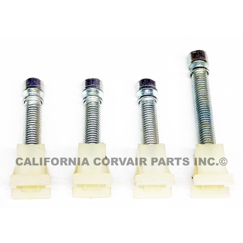 NEW SET (4) 1966-69 HEADLIGHT ADJUSTERS