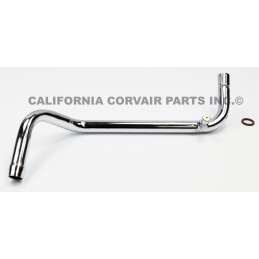 NEW CHROME ENGINE VENT PIPE 140