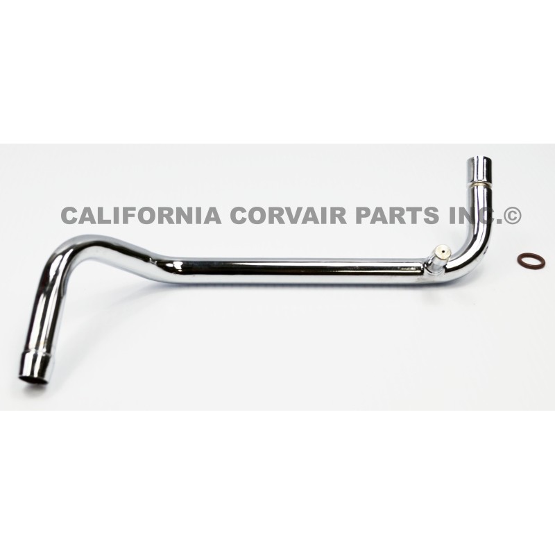 NEW CHROME ENGINE VENT PIPE 140