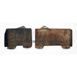 USED SET (2) REAR GRILLE GRAVEL GUARDS - 1964