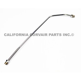 NEW CHROME TURBO CARBURETOR GAS LINE - 1965-66