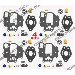FOUR (4) CARBURETOR REBUILD KITS
