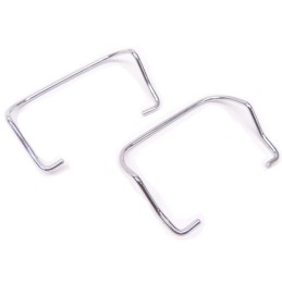 SET CHROME PLATED AIR CLEANER RETAINERS
