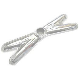 CHROME PLATED AIR CLEANER CROSSOVER - 140 HP