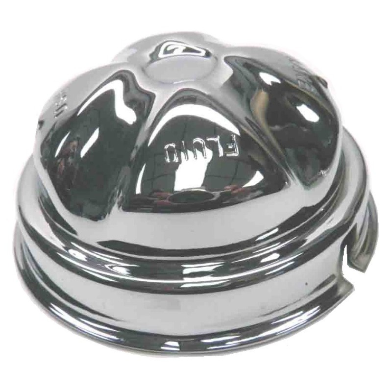 CHROME PLATED MASTER CYLINDER LID - 1964-66