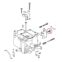 USED FAST IDLE CAM SCREW