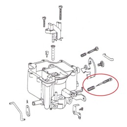 USED IDLE MIXTURE SCREW & SPRING