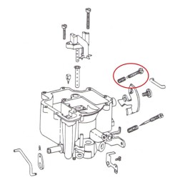 USED IDLE SPEED SCREW & SPRING