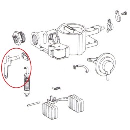 USED ACCELERATOR PUMP LEVER
