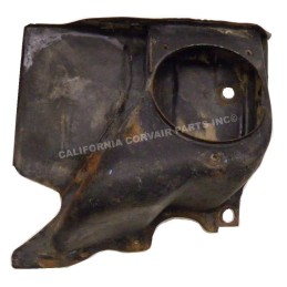 USED 1964-69 ENGINE FRONT HEATER DUCT - LEFT SIDE