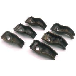 USED SET (6) EXHAUST MANIFOLD CLAMPS