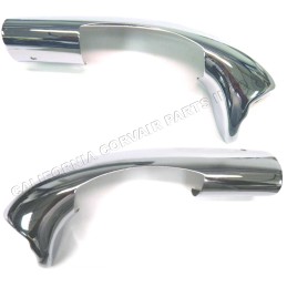 RECHROMED 1962-64 CONVT WINDSHIELD CORNER TRIM