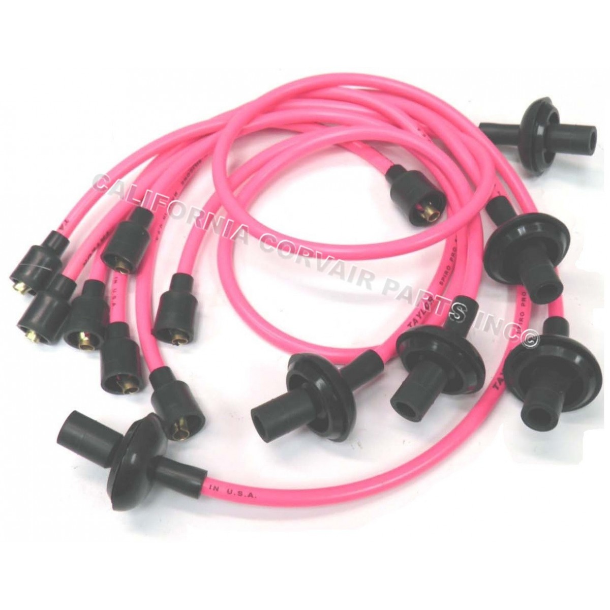 NEW 8MM SPARK PLUG WIRES - PINK