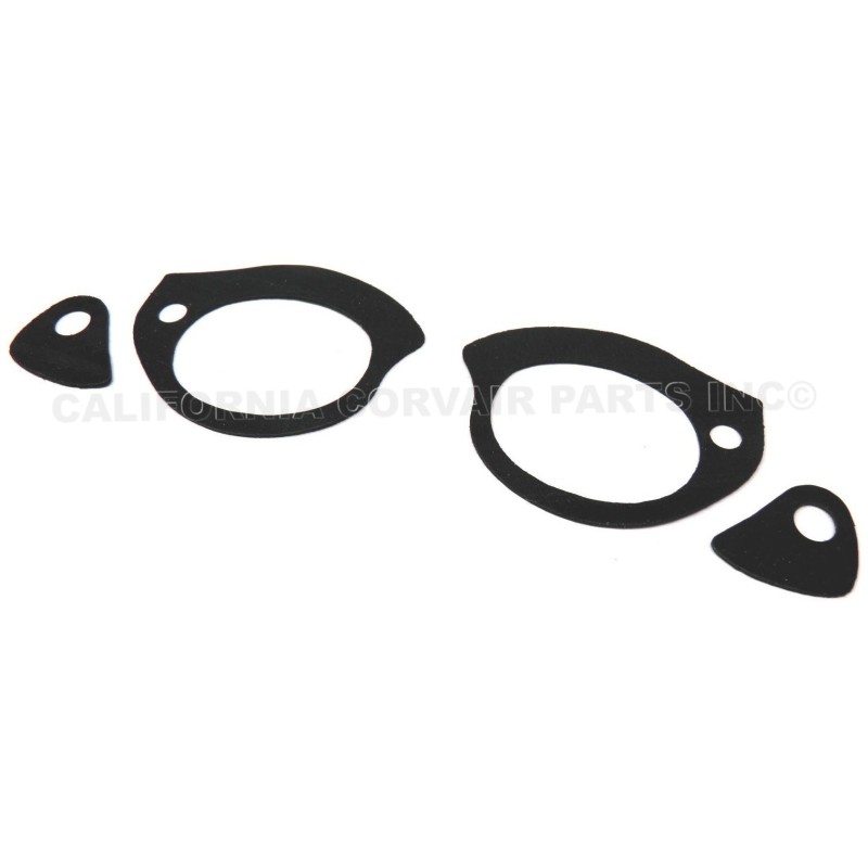 NEW SET (2) DOOR HANDLE GASKETS - 1965-69