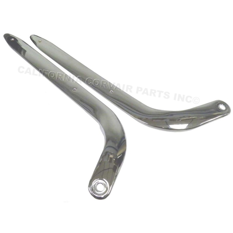 SET RECHROMED BUCKET SEAT OUTER TRIM