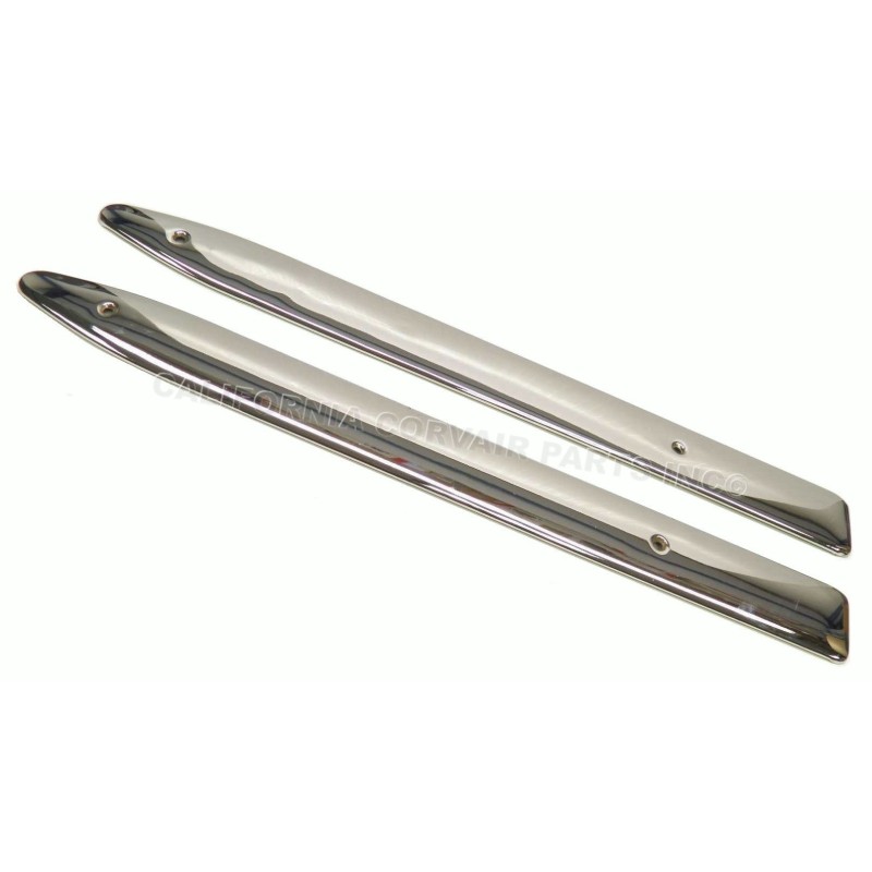 SET CHROME PLATED BUCKET SEAT INNER TRIM