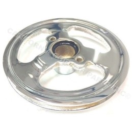 CHROME PLATED CRANK PULLEY