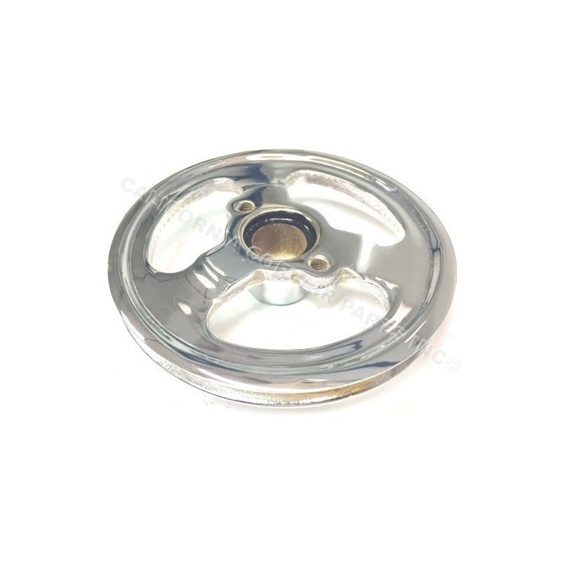 CHROME PLATED CRANK PULLEY
