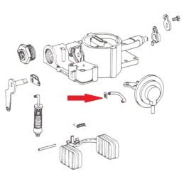 NEW CHOKE PULL-OFF LINK & RETAINER